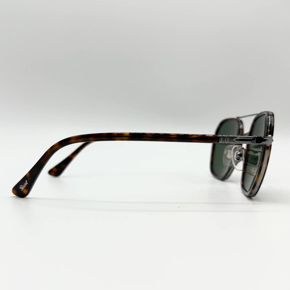 Persol 2480-S 513/31 Silver Havana w/ Gray Polarized Lens Sunglasses 50-22-145 - Picture 3 of 6